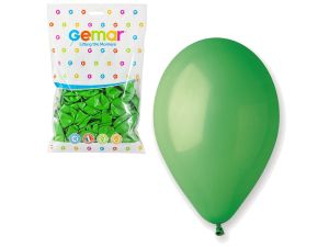 BALON G110 PASTEL 12" ZIELONY 100SZT GODAN
