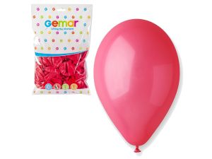 BALON G90 PASTEL 10" CZERWONY 05 100SZT GODAN