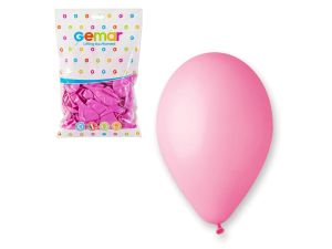 BALON G90 PASTEL 10'' RÓŻOWY 100SZT. GODAN