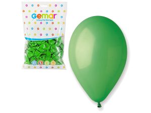 BALON G90 PASTEL 10'' ZIELONY 100SZT. GODAN