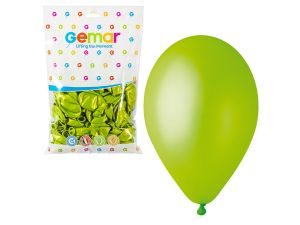 BALON GM90 METAL 10" PISTACJOWY 100SZT GODAN
