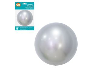 BALON KRYSZTAŁOWY GRAFITOWY 18" GODAN
