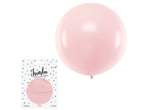 BALON OKRĄGŁY 1M PASTEL PALE PINK PARTYDECO