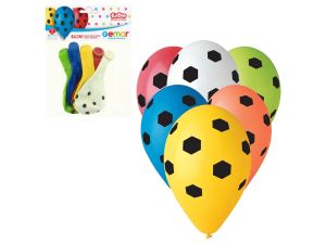 BALON PREMIUM PIŁKA NOŻNA 12  - 5 SZT  GODAN