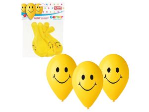 BALON PREMIUM UŚMIECHY 12 - 5SZT