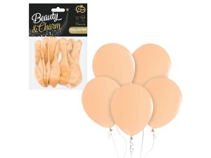 BALONY BEAUTY&CHARM MAKARONOWE 12" A'10 ŁOSOSIOWE