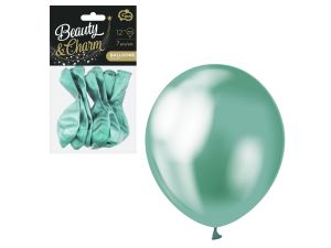 BALONY BEAUTY&CHARM PLATYNOWE ZIELONE 12" 7SZT