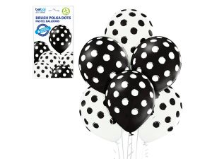 BALONY D11 BRUSH POLKA DOTS 1C5S 6SZT