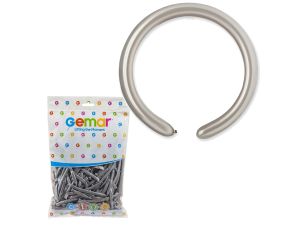 BALONY DM4 RURKI WŁOSKIE SREBRNE 100SZT GODAN