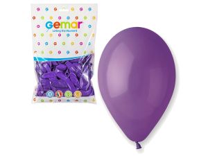 BALONY G110 PASTEL 12" FIOLETOWE 08/100SZT GODAN