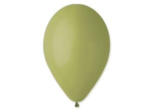 BALONY G90 PASTEL 10" ZIELONE OLIWKOWE 98/100SZT