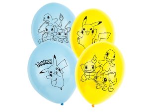 BALONY LATEKSOWE 11" POKEMON 27,5CM 6SZT GODAN