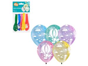 BALONY LOT BALONEM 12" 5 SZT GODAN