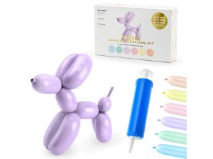 BALONY MODELINY PASTEL 130CM Z POMP A'30 MBP1P-000