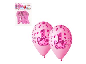 BALONY PREMIUM  HEL MAM  JUŻ ROCZEK  RÓŻOWE 13 CAL