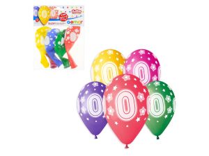 BALONY PREMIUM HEL Z NADR 1  0,13 "/ 5 SZT GODAN