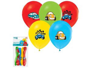 BALONY SAMOCHODY 12"/5SZT GODAN