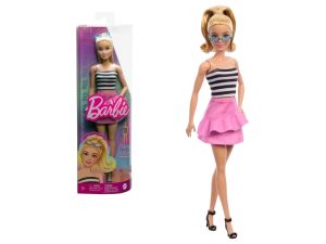 BARBIE FASHION BIAŁO CZARNY TOP HRH11