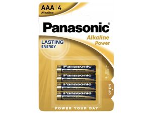 BATERIE PANASONIC AAA LR03/4 BRONZE ALKALICZNE A'4