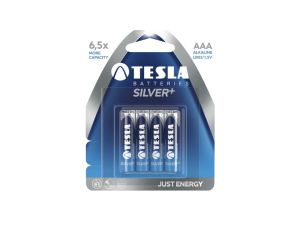BATERIE TESLA AAA SILVER + LR03 ALKAICZNE A'4