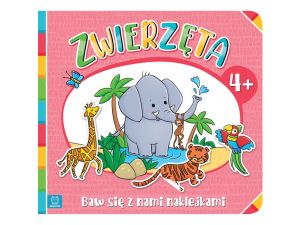 BAW SIĘ Z NAMI NAKLEJKAMI ZWIERZĘTA 4+