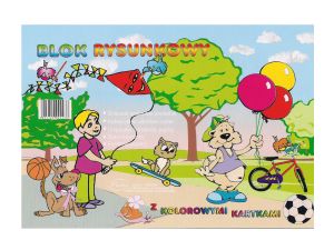 BLOK RYSUNKOWY A-4 KOLOR PROTOS