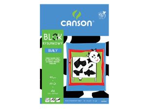 BLOK RYSUNKOWY BIAŁY A4/20 90G 6666-117 CANSON