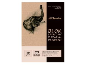 BLOK SZKICOWNIK EKO A5 80G 50 ARK 90852 LENIAR 