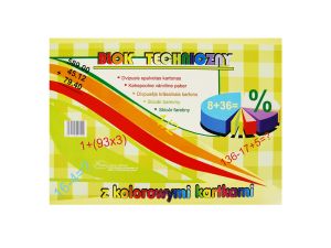 BLOK TECHNICZNY A3 KOLOR PROTOS.