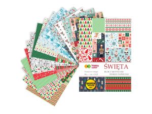 BLOK Z MOTYWAMI ŚWIĘTA 80G/M2 A4 15ARK 30 MOTYW