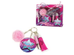 BRELOK POMPON SZMINKI 2SZT LUSTERKO 3576 HIPO
