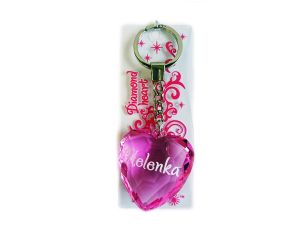 BRELOK SERCE DIAMENT HELENKA BE HAPPY