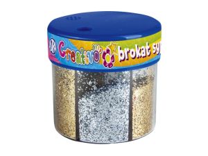 BROKAT 50G X 2 KOLORY ZŁOTY,SREBRNY ASTRA
