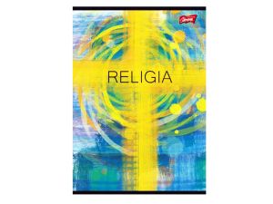 BRULION A5 64 KARTKI RELIGIA CIENIOWANA STRZEGOM