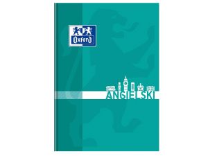 BRULION OXFORD ANGIELSKI A5 80 KARTEK 90G KRATKA