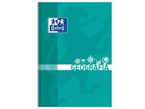 BRULION OXFORD GEOGRAFIA A5 80 KARTEK 90G KRATKA