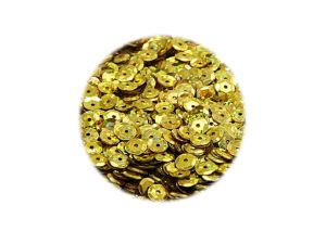 CEKINY 6MM/15G ZŁOTY BROKAT CEK6-NR53