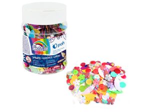 CEKINY CONFETTI GR-C70-M MIX FIORELLO SŁOIK 70G