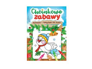 CHOINKOWE ZABAWY. MALOW. I ŁAMIGŁÓWKI DLA DZIECI