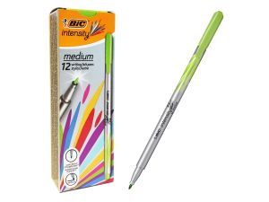 CIENKOPIS INTENSITY MEDIUM JASNO ZIELONY BIC