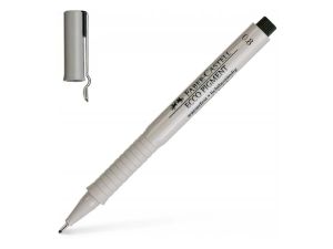 CIENKOPIS PISAK KREŚLARSKI FABER CASTELL 0,8 CZARNY