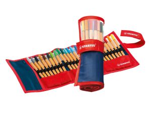 CIENKOPIS STABILO POINT 88 25 KOLORÓW ROLLERSET  