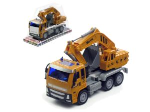 CIĘŻARÓWKA KOPARKA POD KLOSZEM 6538 DROMADER