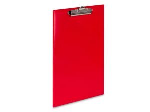 CLIPBOARD A4 PCV CZERWONY 096/01