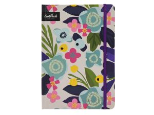 COOLPACK BRULION A5 Z GUMKĄ FLOWER ME