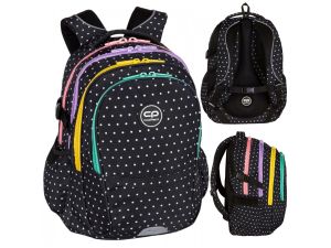 COOLPACK FACTOR PLECAK MŁODZIEŻOWY RAINBOW DOTS