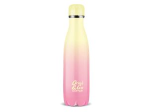 COOLPACK GRADIENT BIDON METAL. GRADIENT PEACH