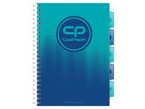 COOLPACK GRADIENT KOŁOZESZYT A4 OCEAN
