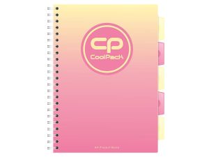 COOLPACK GRADIENT KOŁOZESZYT A4 PEACH