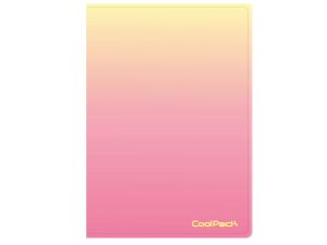 COOLPACK GRADIENT TECZKA CLEAR BOOK 20K PEACH